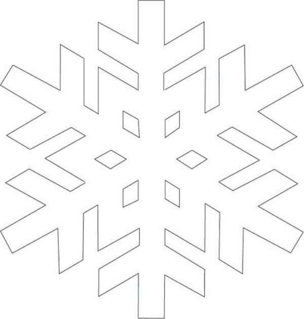 Снежинки для вырезания