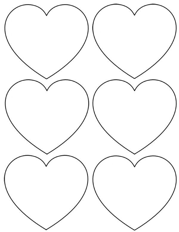 Сердечки для вырезания