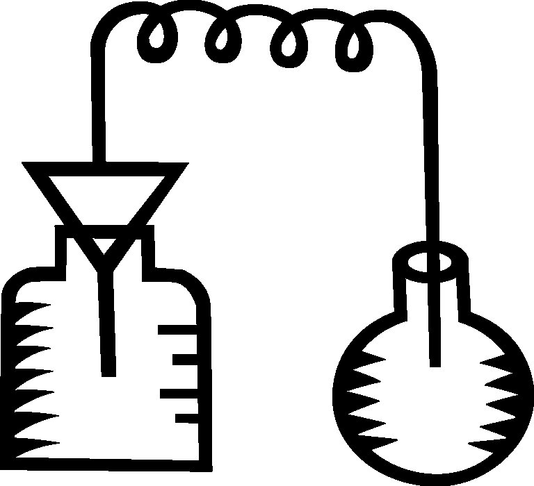 Колба трафарет