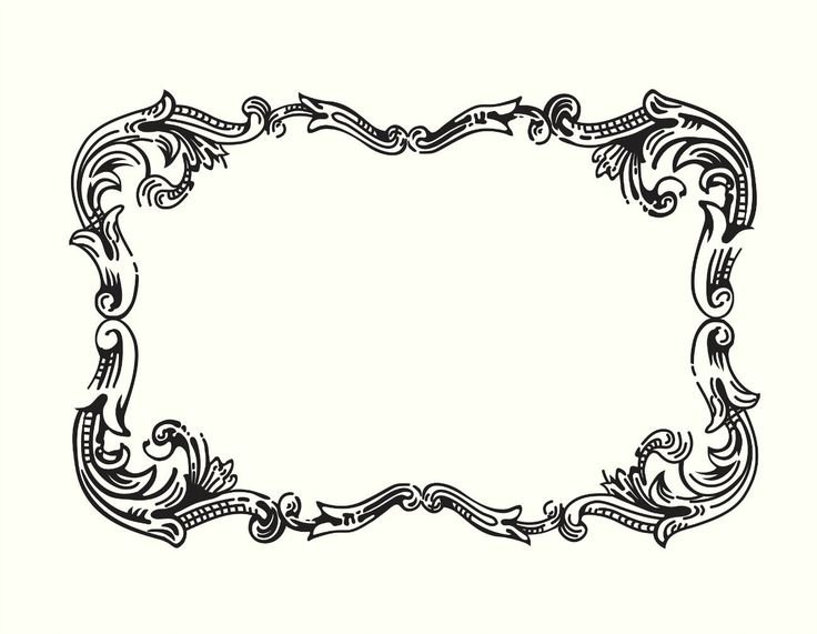 Узорная рамка