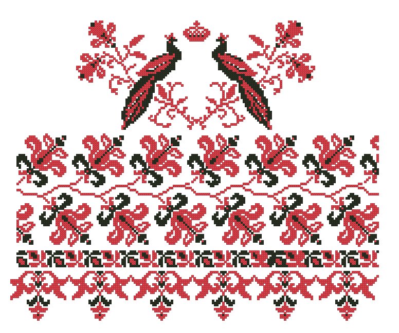 Птицы на рушнике