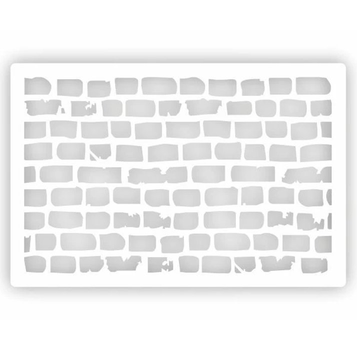 Трафарет кирпичики интернет магазин