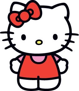 Трафарет Китти для торта