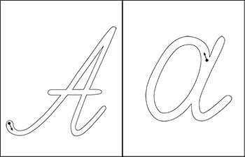 Строчная и прописная буквы это