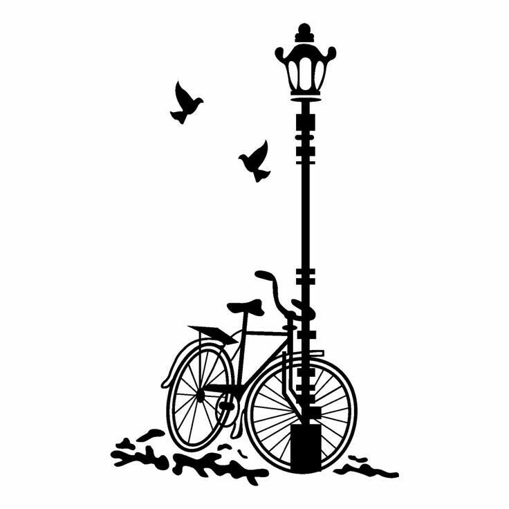 Стилизованный велосипед