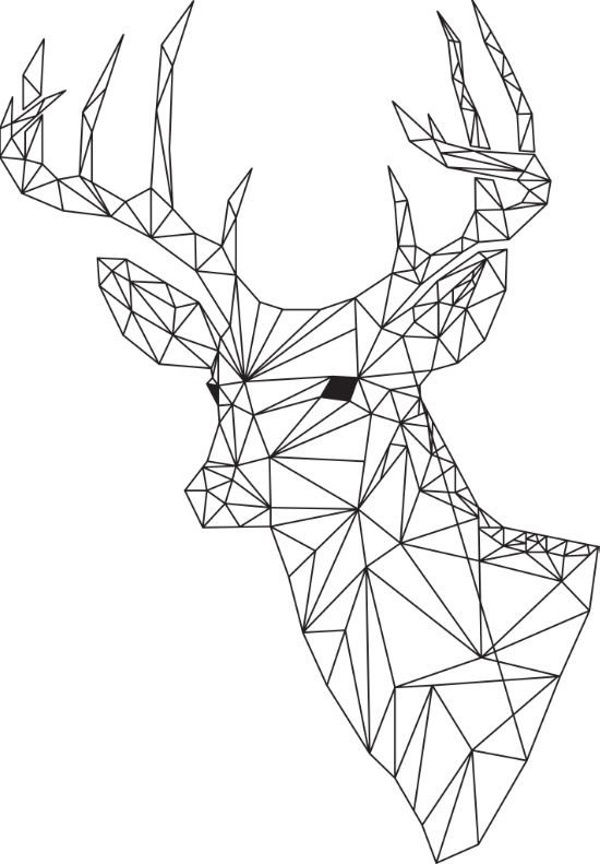 Геометрический стиль рисования