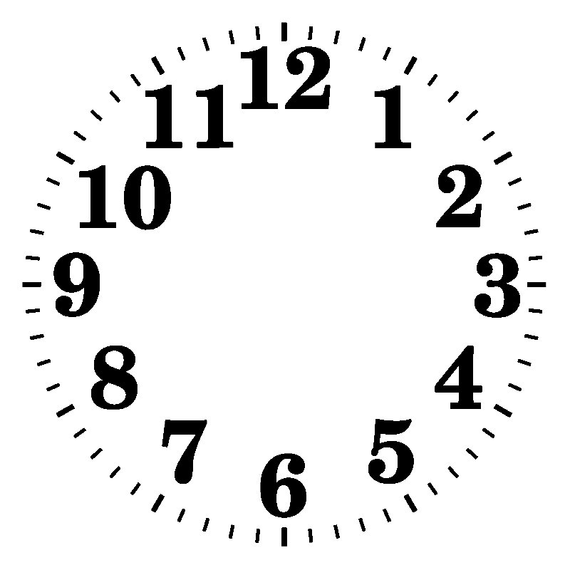 Часы без стрелок