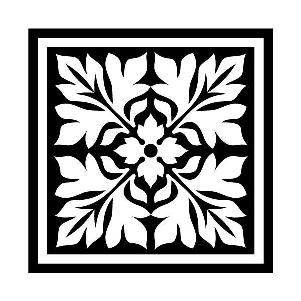 Векторный узор квадрат