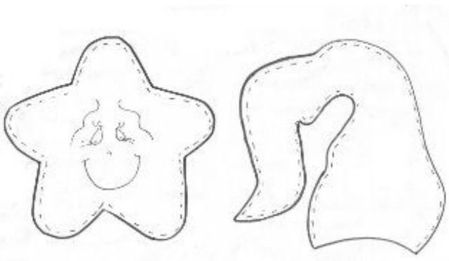 Игрушки из фетра шаблоны