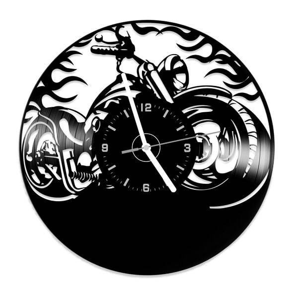 Часы из винила