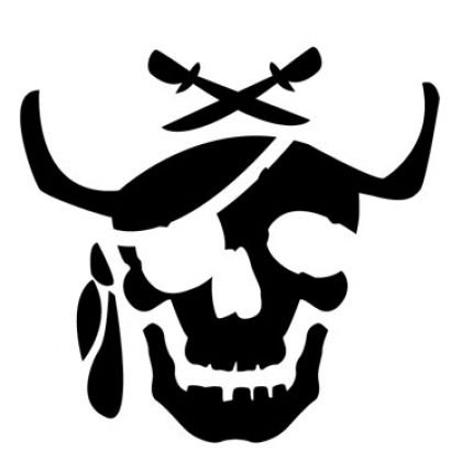 Силуэт пиратский