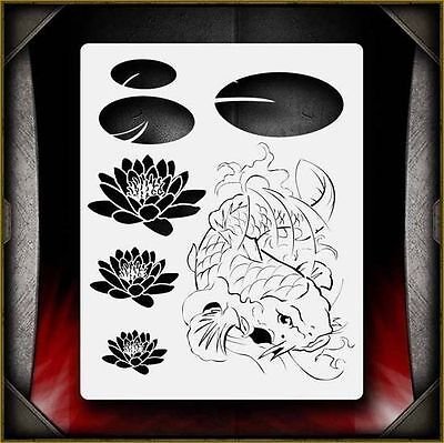 Многослойный трафарет для аэрографии