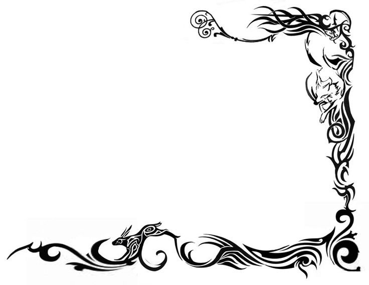 Узор уголок