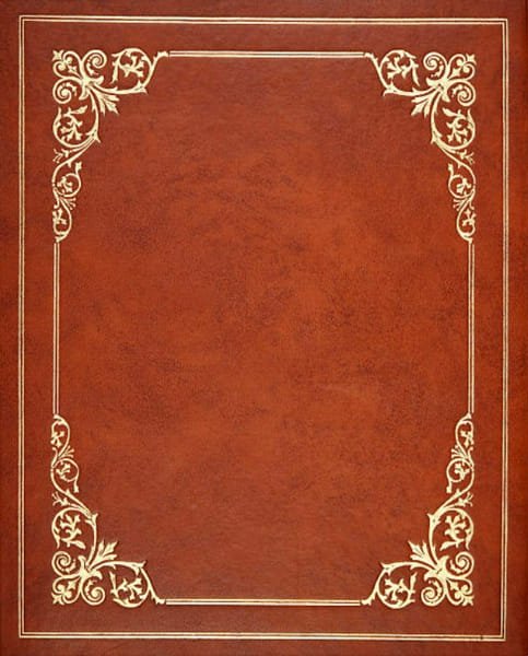 Пустая обложка книги