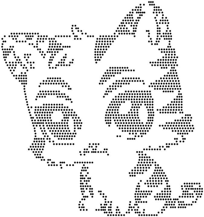 Трафарет вязка