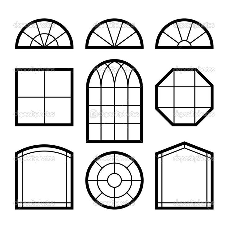 Аппликации на окна