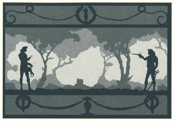 Гельмерсен силуэты Евгений Онегин