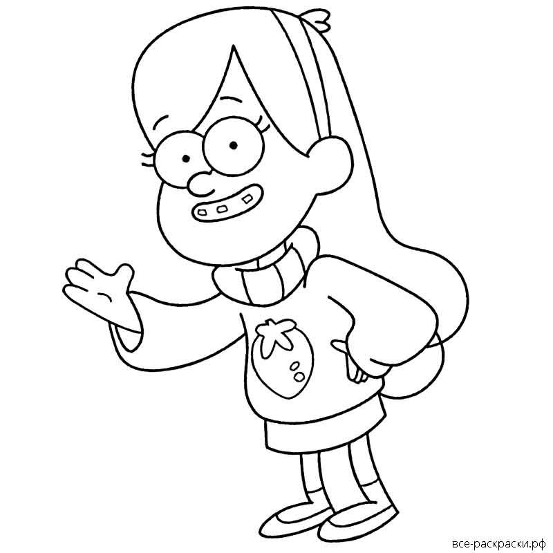 Мейбл из Гравити Фолз