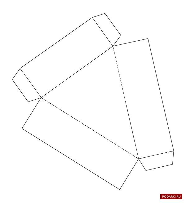 Распечатка торта из бумаги