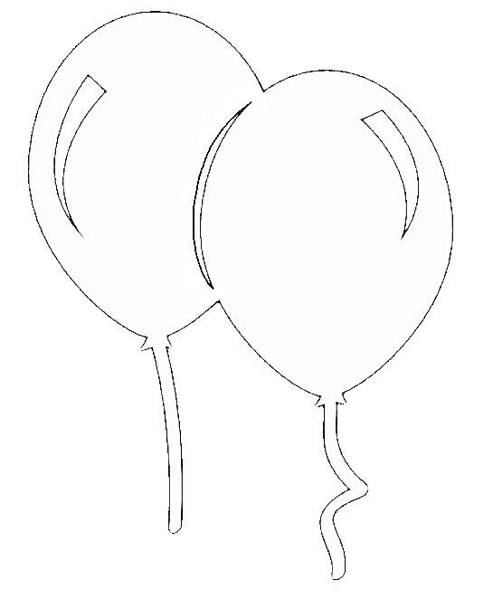 Трафарет шары для вырезания