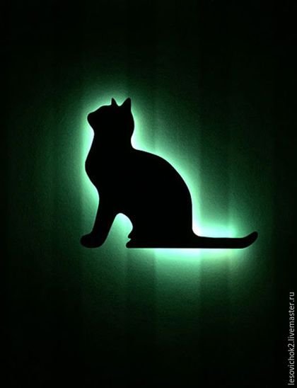 Котики с подсветкой