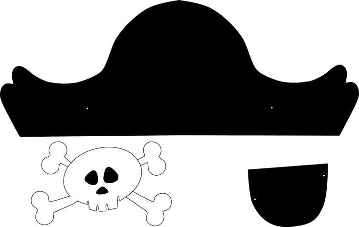 Пиратская шляпа из бумаги