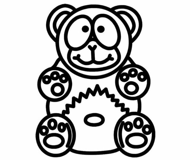 ЖЕЛЕЙНЫЙ медведь Валера раск