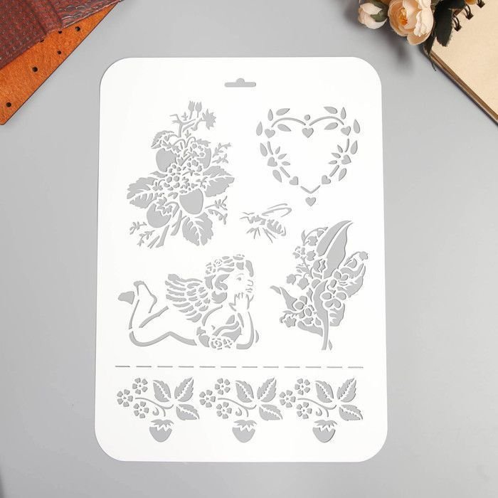 Трафарет пластиковый