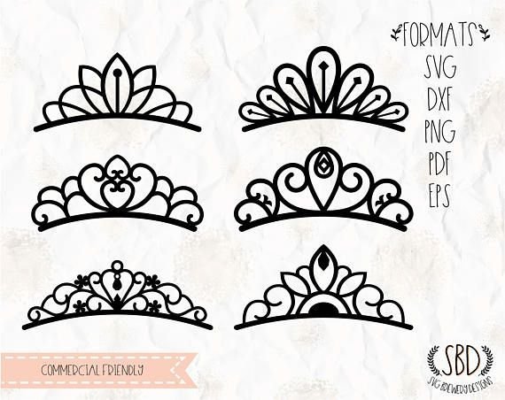 Тиара диадема корона выкройка