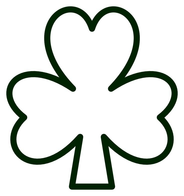 Четырёхлистный Клевер символ Ирландии