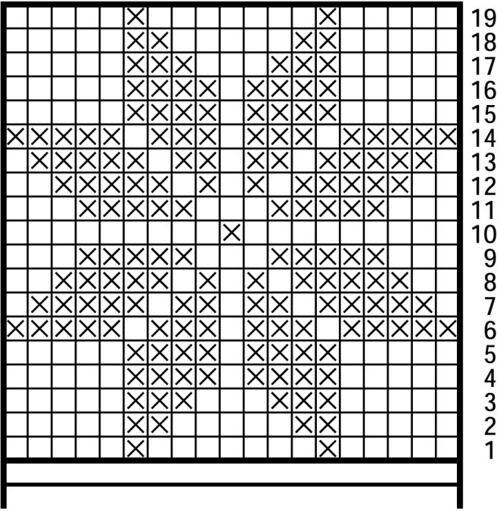 Схемы орнаментов для вязания