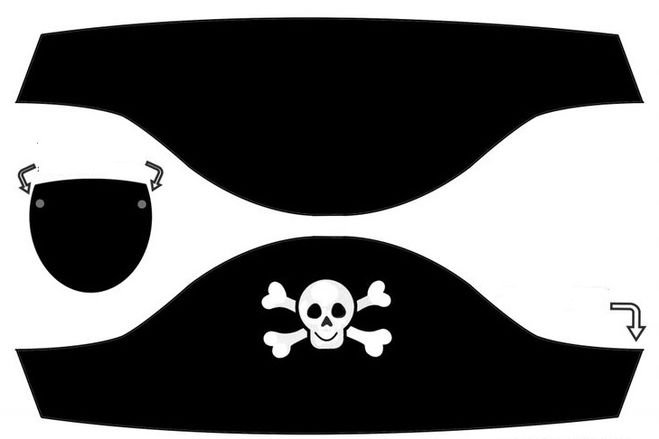 Лекало пиратской шляпы