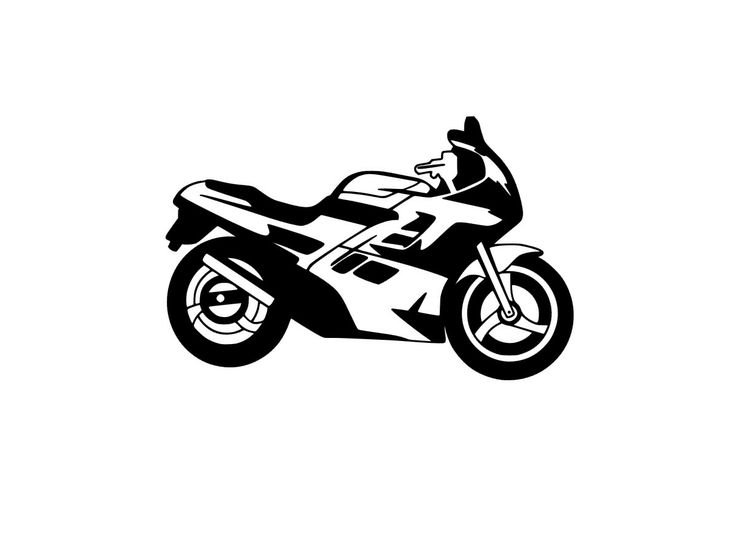 Мотоциклы с наклейками