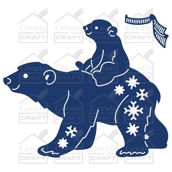 Медведь трафарет на окно