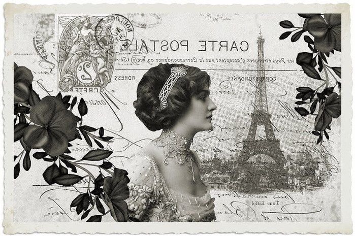 Открытки в стиле ретро и Винтаж