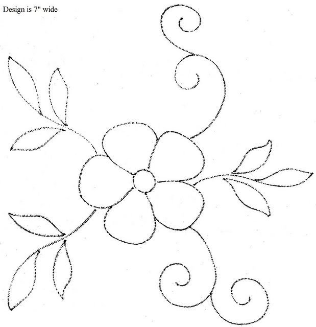 Узоры цветов для вышивки