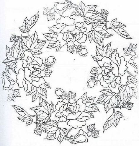 Батик эскизы