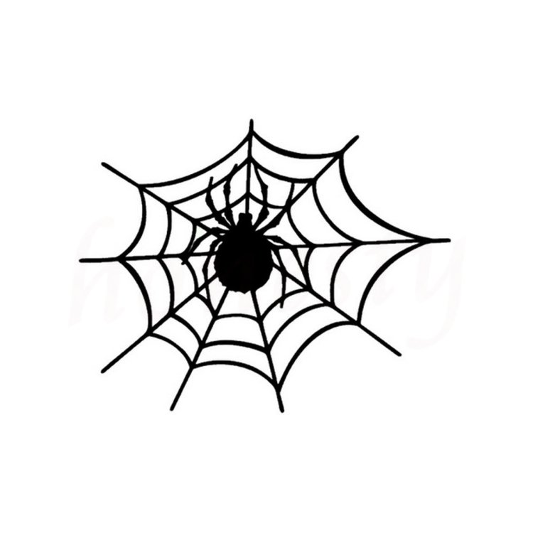 паутина на лицо