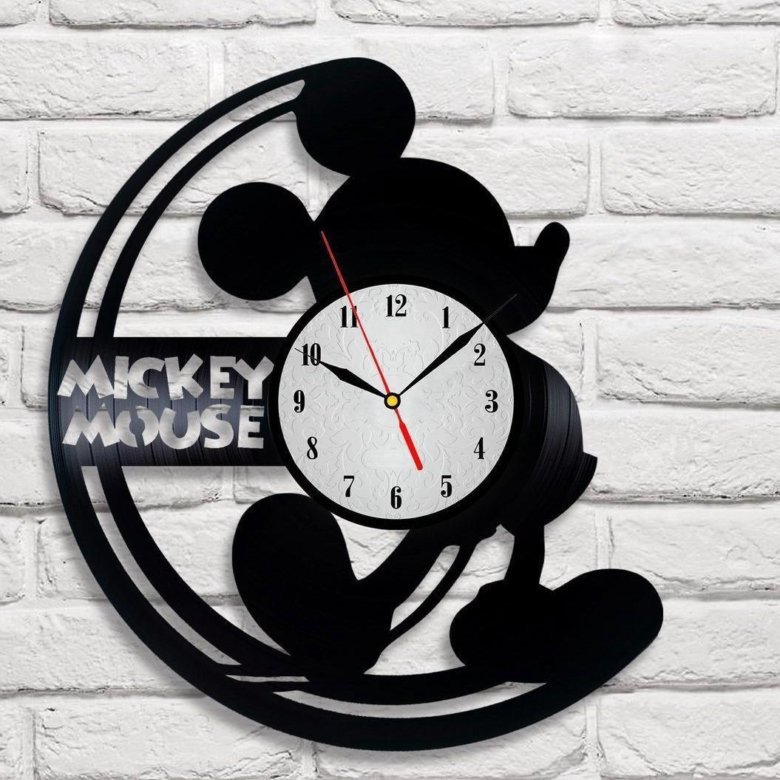 Часы из виниловых пластинок