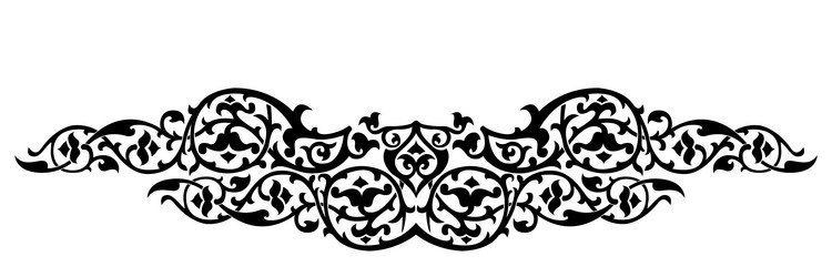 Кубачинский орнамент трафарет