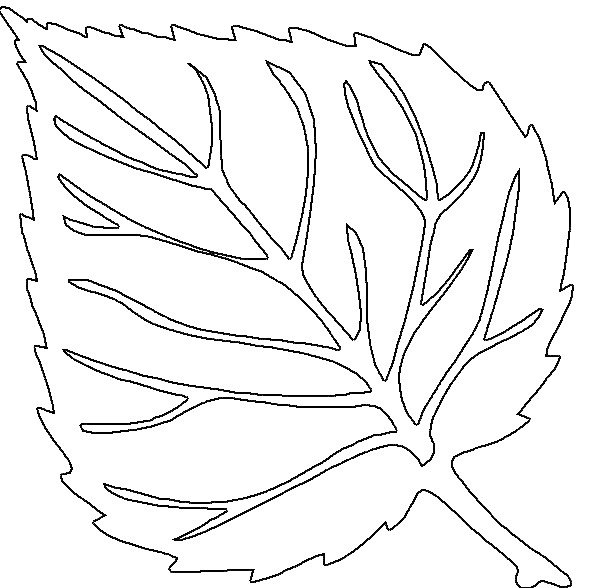 Листья для вырезания