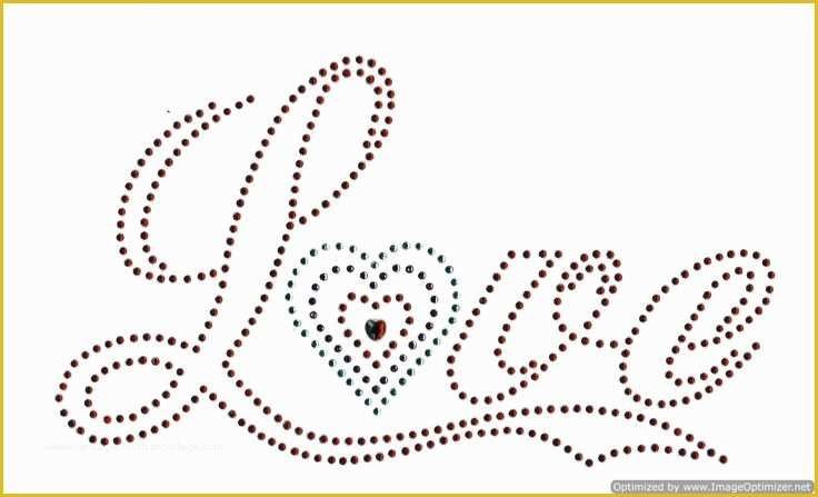 Узоры стразами