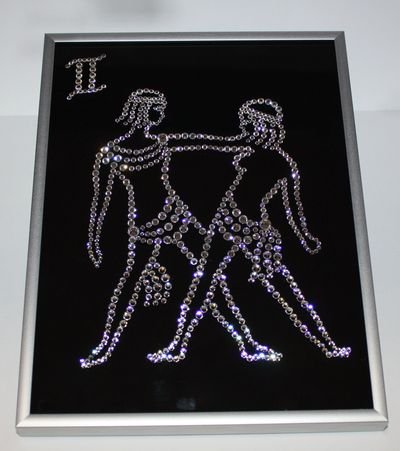 Картины из страз Сваровски