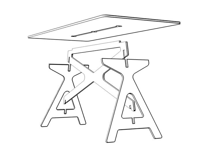 Разборная мебель из фанеры