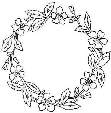 Макет для вышивки гладью