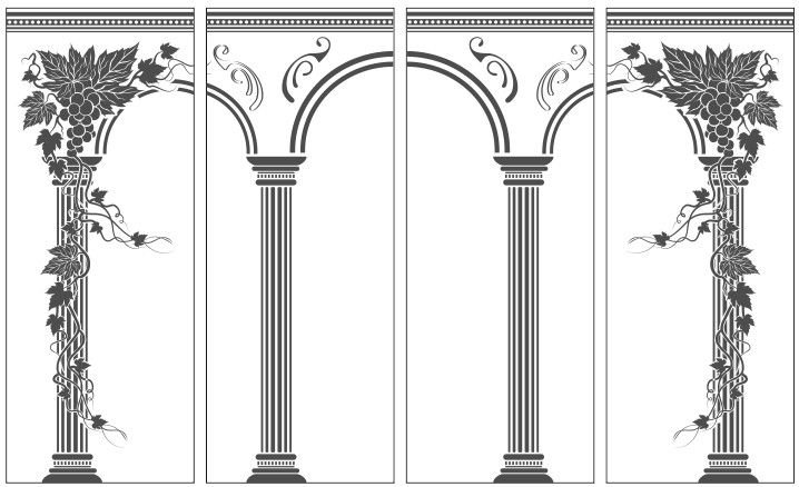 Орнамент арка