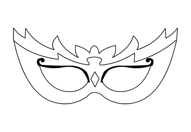 Трафарет - маска