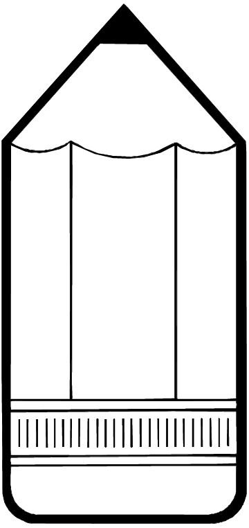 Карандаш трафарет для вырезания