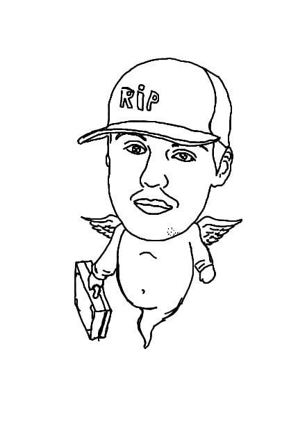 Гуф нарисованный