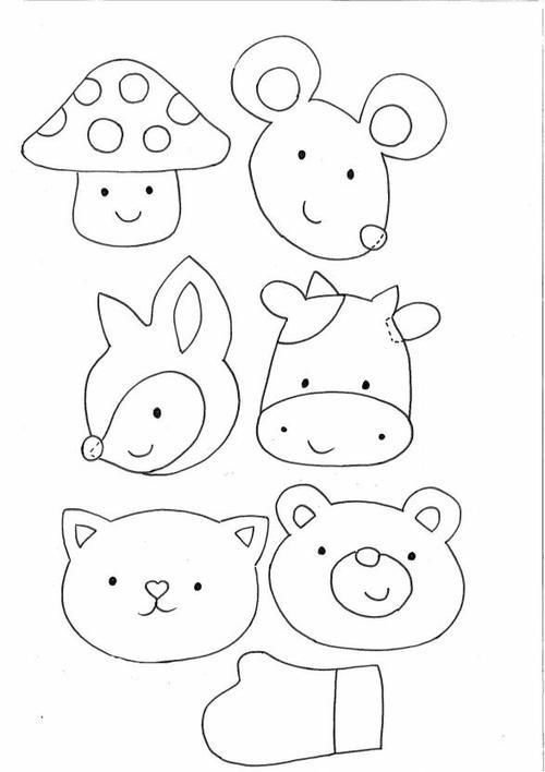 Трафарет для фетра